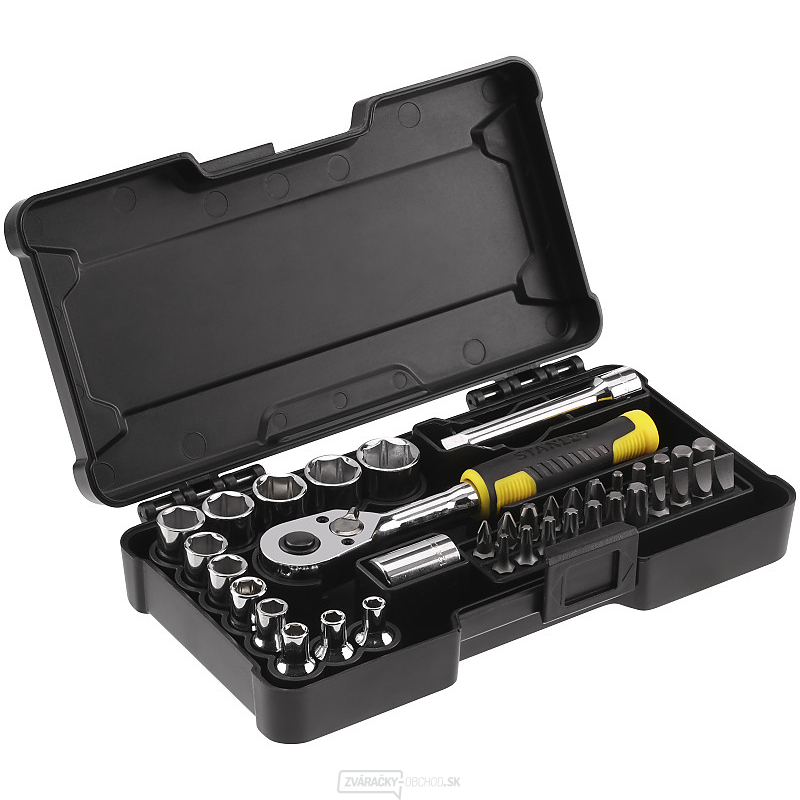 Gola sada Stanley STMT82672-0 1/4" hlavíc - 37 ks
