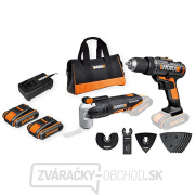 WX909 - Multifunkčné obrážačka WX678.A + Aku vŕtačka WX166.A WX909 - Multifunkčné obrážačka WX678.A + Aku vŕtačka WX166.A gallery main image