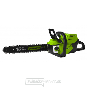 Greenworks GD60CS40 aku 60 V reťazová píla s indukčným motorom Greenworks GD60CS40 aku 60 V reťazová píla s indukčným motorom gallery main image