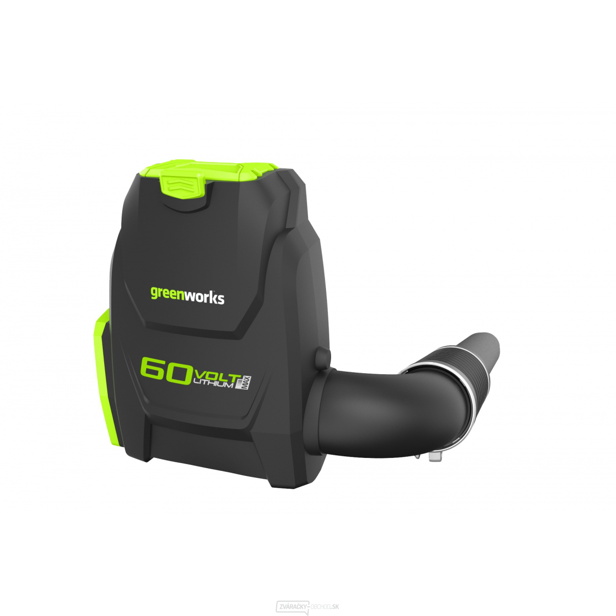 Greenworks GD60BPB aku 60 V chrbtový fúkač s indukčným motorom