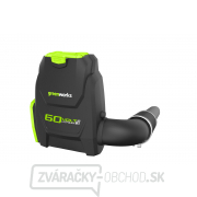 Greenworks GD60BPB aku 60 V chrbtový fúkač s indukčným motorom gallery main image