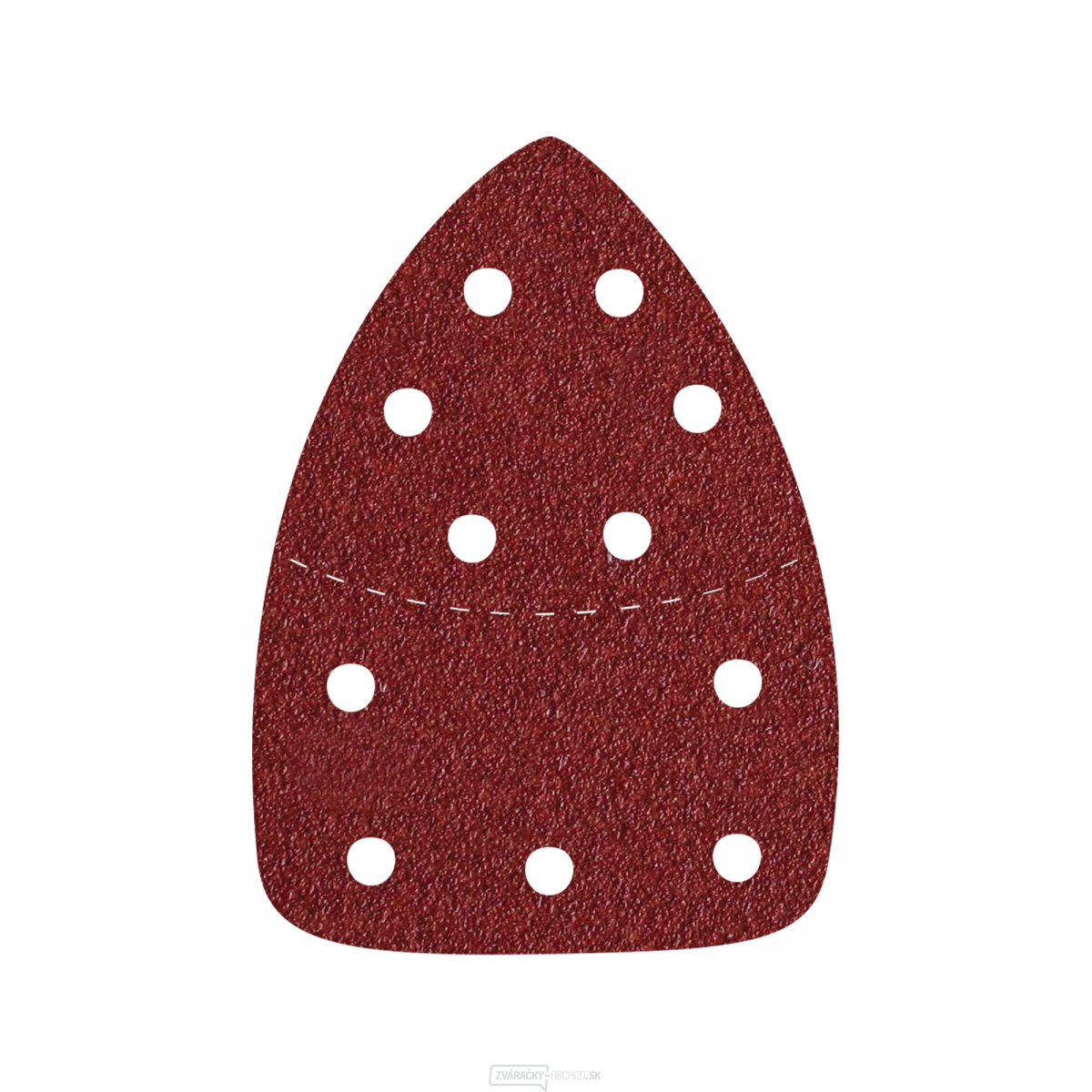 Papiere brúsne delta, suchý zips, bal.10ks, 149x105mm, P120