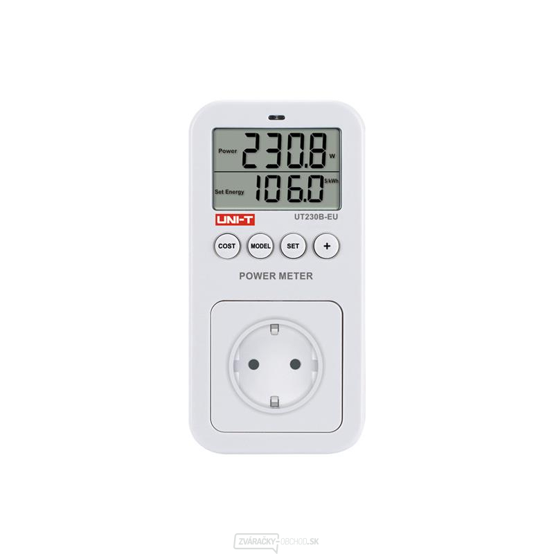 Merač spotreby elektrickej energie UNI-T UT230B-EÚ, Schuko