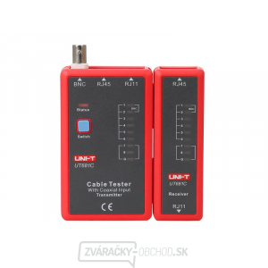 Tester kábla UNI-T UT681C (RJ45, RJ11, BNC) gallery main image