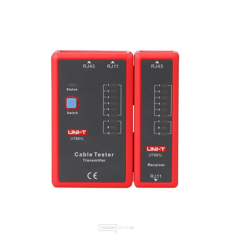 Tester kábla UNI-T UT681L (RJ45, RJ11)