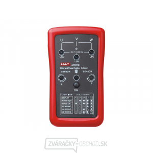 Tester rotácie fáz a indikátor otáčok motora UNI-T UT261B Tester rotácie fáz a indikátor otáčok motora UNI-T UT261B gallery main image