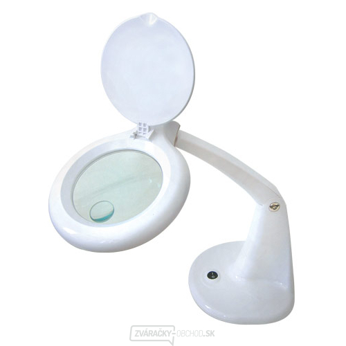 Lupa stolná guľatá malá 3 + 12diop. LED (60x) 8093