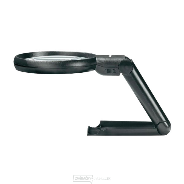 Lupa s osvetlením a stojanom TOOLCRAFT 821010