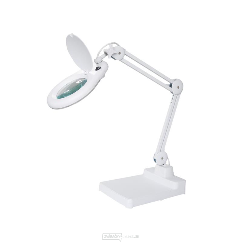 Lupa stolná guľatá (podstavec) 5diop. LED (90x) 8066D2