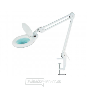 Lupa stolná guľatá (svorka) 8diop. SMD LED (56x) 8066D2 gallery main image