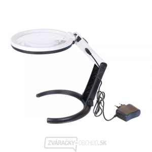 Lupa stolný LEVENHUK ZENO DESK D13 + LED osvetlenie Lupa stolný LEVENHUK ZENO DESK D13 + LED osvetlenie gallery main image