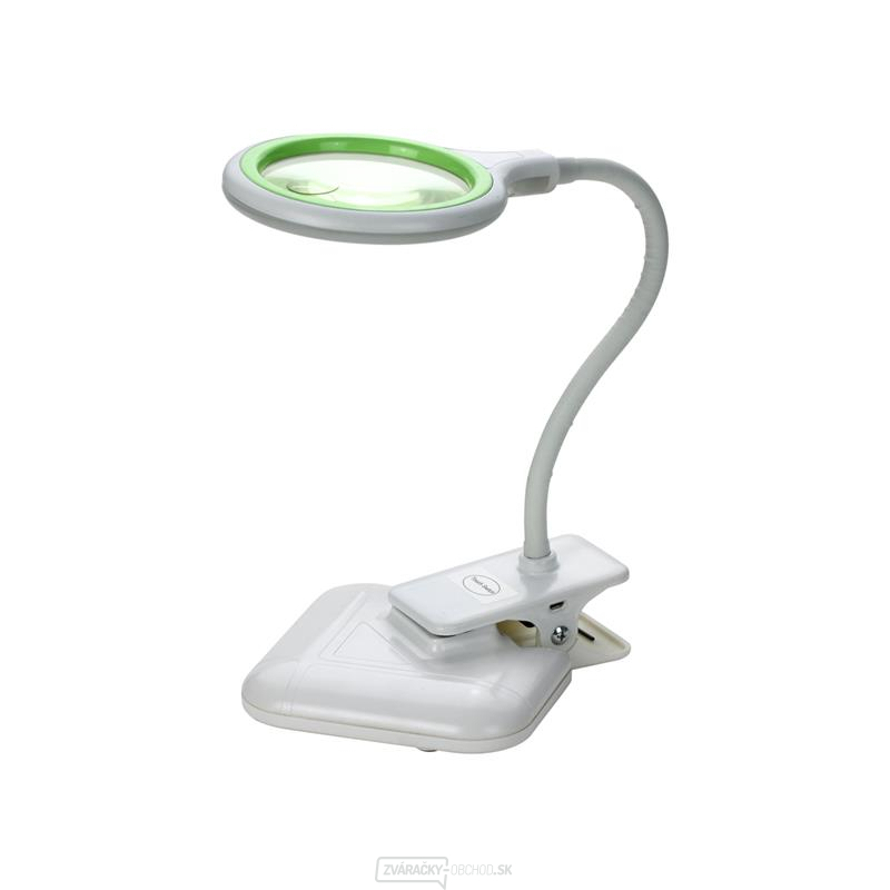 Lupa stolná guľatá malá 3 + 12diop. LED (36x) USB 5V, 2W