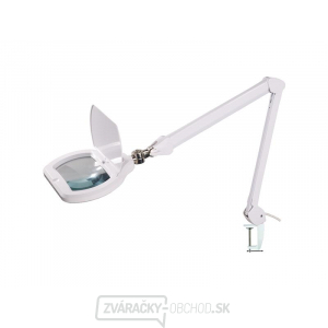 Lupa stolná obdĺžnik (svorka) 3diop. SMD LED (72x) biela 8071 Lupa stolná obdĺžnik (svorka) 3diop. SMD LED (72x) biela 8071 gallery main image