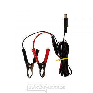 Kábel pre pripojenie zdrojových repelentov Deramax k 12V akumulátoru gallery main image