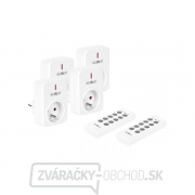 Diaľkovo ovládané bezdrôtové zásuvky 4 + 2 kanál.dálkový ovládač Diaľkovo ovládané bezdrôtové zásuvky 4 + 2 kanál.dálkový ovládač gallery main image