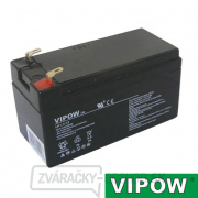 Batérie olovená 12V 1.3Ah VIPOW Batérie olovená 12V 1.3Ah VIPOW gallery main image