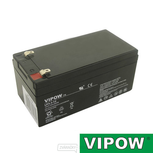 Batérie olovená 12V 3.3Ah VIPOW