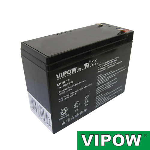 Batérie olovená 12V 10Ah VIPOW