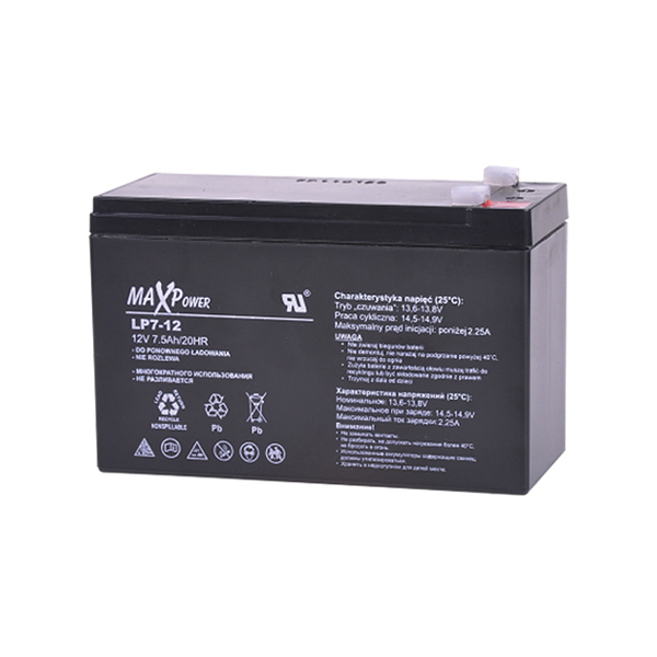 Batérie olovená 12V 7.5Ah REBEL