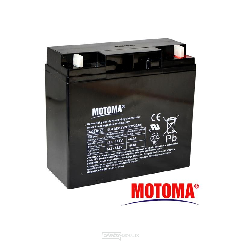 Batérie olovená 12V 20Ah MOTOMA