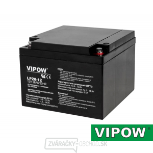 Batérie olovená 12V 28Ah VIPOW