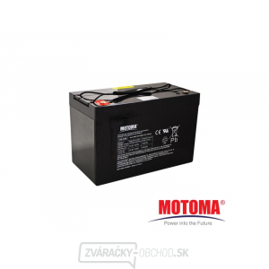 Batérie olovená 12V 100Ah MOTOMA pre SOLAR gallery main image