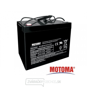 Batérie olovená 12V 75Ah MOTOMA