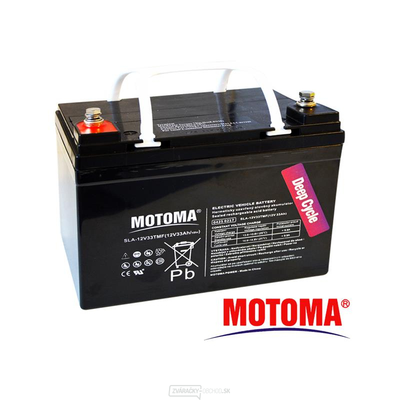 Batérie olovená 12V 33Ah MOTOMA pre elektromotory