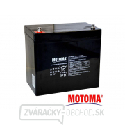 Batérie olovená 12V 55Ah MOTOMA pre elektromotory gallery main image