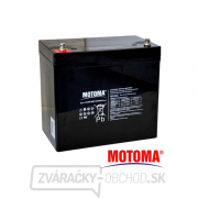 Batérie olovená 12V 55Ah MOTOMA pre elektromotory Batérie olovená 12V 55Ah MOTOMA pre elektromotory gallery main image