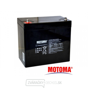 Batérie olovená 12V 55Ah MOTOMA pre elektromotory