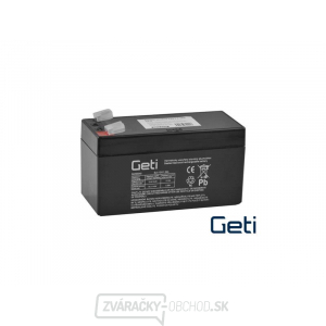 Batérie olovená 12V 1.2Ah Geti Batérie olovená 12V 1.2Ah Geti gallery main image