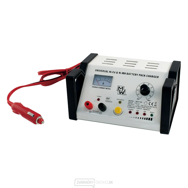 Nabíjačka batérií MW7168 autom. 1-10x NiCd/NiMh