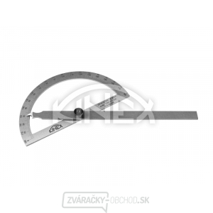 Uhlomer oblúkový KINEX, NEREZ, 0-180 °, 315x650 mm