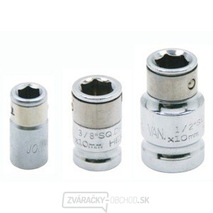 Adaptér pre 6hranné bit, 3/8 "x bit 1/4" 