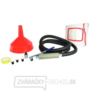 Mobilná tryskacia jednotka, pieskovačka 19 l, s príslušenstvom Mobilná tryskacia jednotka, pieskovačka 19 l, s príslušenstvom náhled