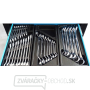 Vybavený montážny vozík s náradím, 6 zásuviek, 168 kusov - GEKO PREMIUM náhled