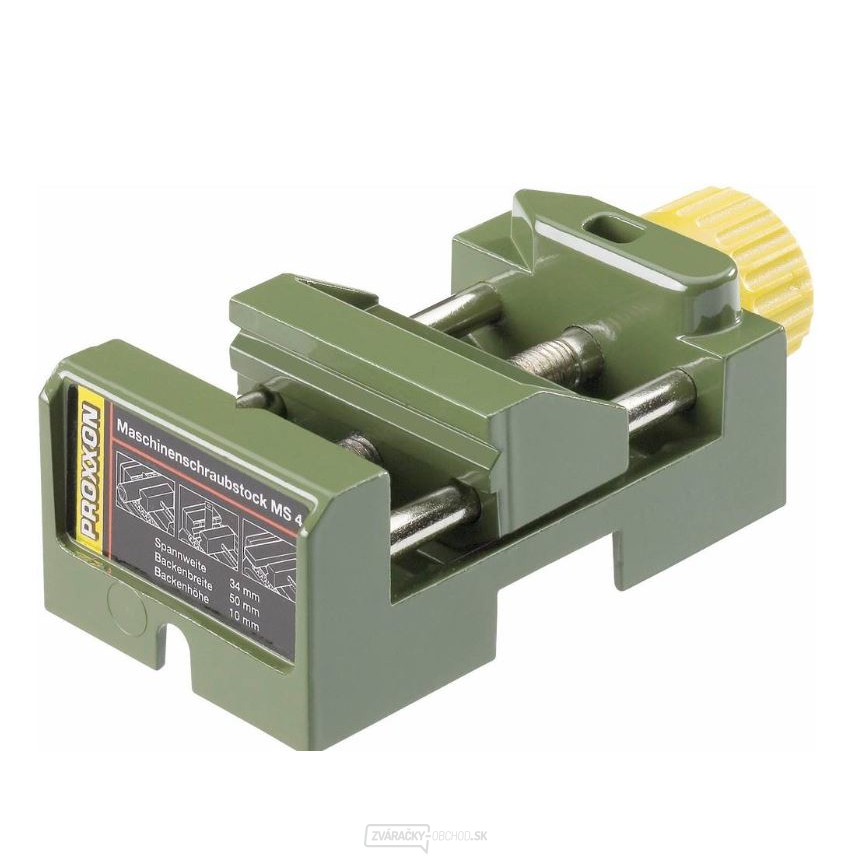 Strojný zverák Proxxon MICROMOT MS 4, 50 mm