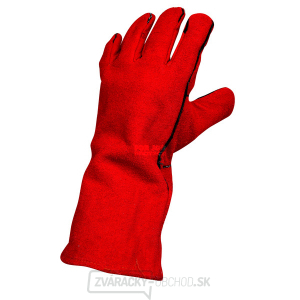 Pracovné rukavice Sandpiper red, hovädzia štiepenka, veľ. 12