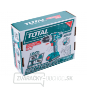 Vŕtací skrutkovač aku, 20V Li-ion, 2000mAh náhled