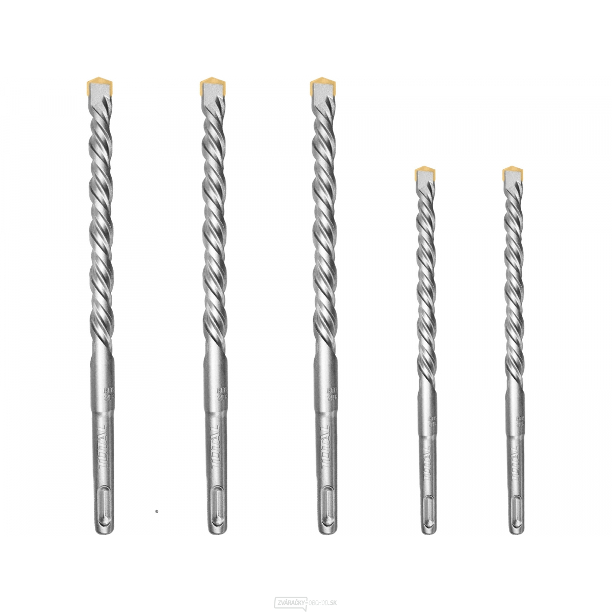 Vrtáky do betónu, SDS plus - 5ks
