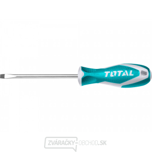 Skrutkovač plochý, (-) 5x75mm, CrV, industrial, TOTAL gallery main image