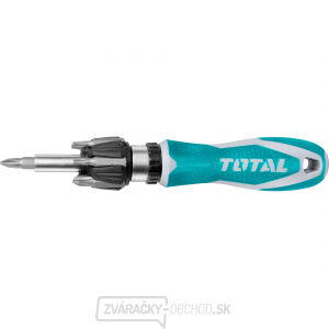 Skrutkovač račňový, 8 v 1, CrV, industrial Skrutkovač račňový, 8 v 1, CrV, industrial gallery main image