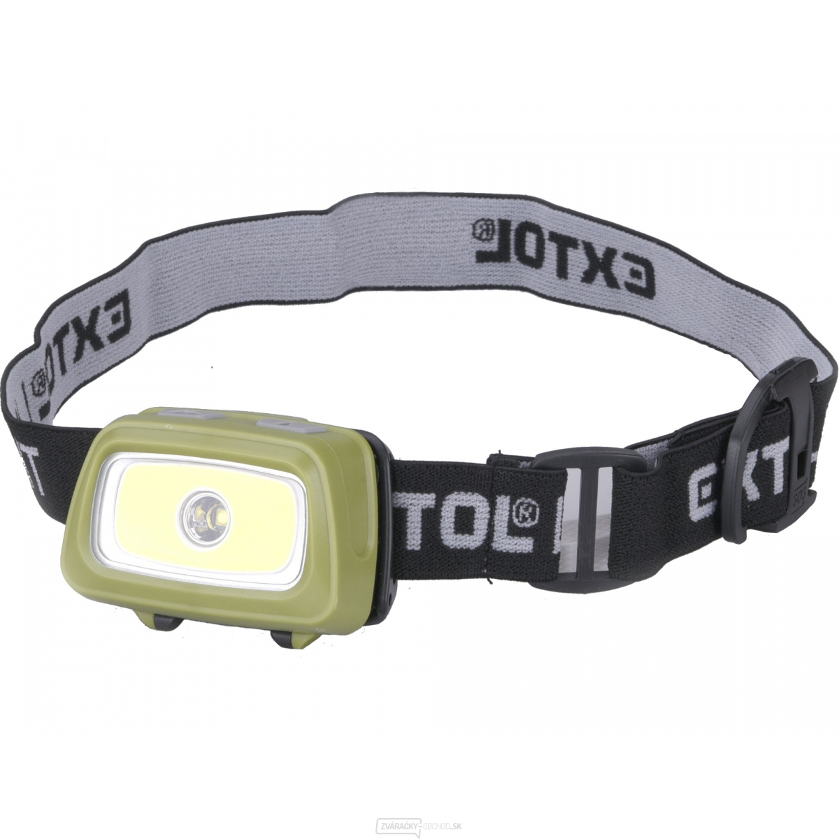 čelovka 250l + 250l, 250l Seoul LED, 250l COB LED, červené/zelené svetlo pre nočné videnie