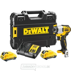 AKU RÁZOVÝ UŤAHOVÁK DCF801D2 DEWALT1/4