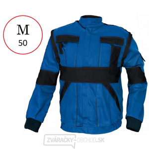 Montérková bunda 2v1 MAX modro-čierna, 100% bavlna - vel.50