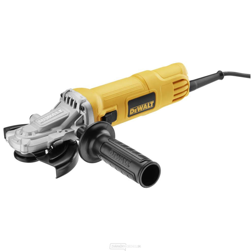 DWE4157F DEWALT UHLOVÁ BRÚSKA 125 MM s plochou hlavou 900W