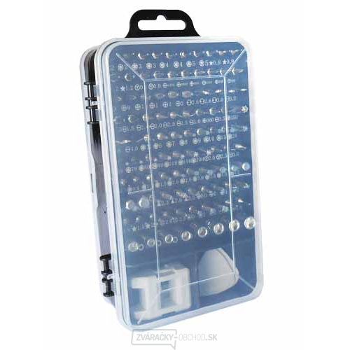 Sada bitov a nástrojov pre mikroelektroniku - 110ks Sada bitov a nástrojov pre mikroelektroniku - 110ks gallery main image