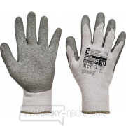 Pracovné rukavice DIPPER, latex na dlani a prstoch, veľ. 10 gallery main image