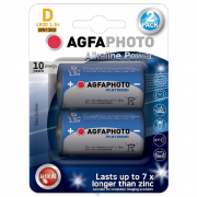 AgfaPhoto Power alkalická batéria LR20/D, blister 2ks gallery main image